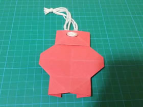 怎么简单折纸灯笼的折法图解教程