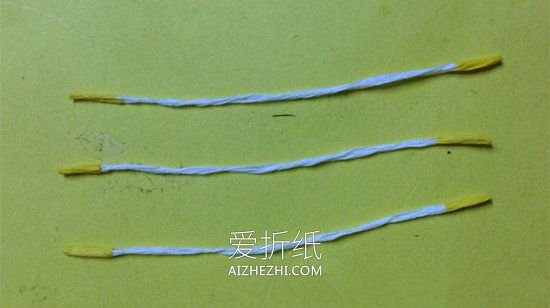 怎么做皱纹纸韭兰纸花的手工教程图解- www.aizhezhi.com