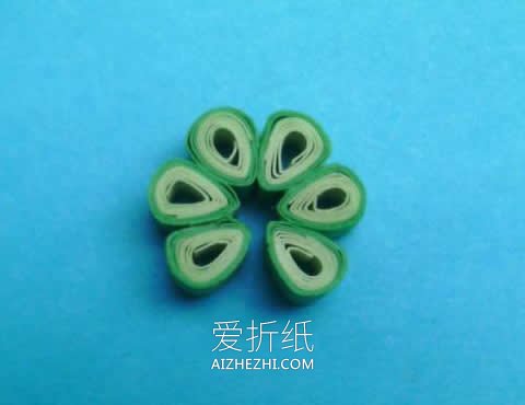 怎么手工衍纸制作高脚杯的方法图解教程- www.aizhezhi.com