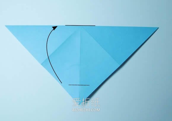 怎么手工折纸蝙蝠侠的蝙蝠镖的折法图解- www.aizhezhi.com