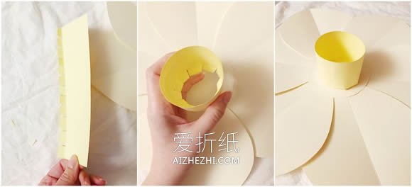 怎么做漂亮的墙饰 8种漂亮纸花手工制作图解- www.aizhezhi.com