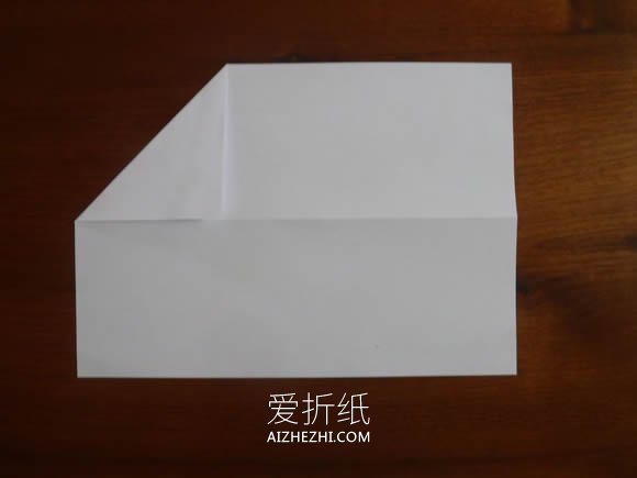 怎么折纸飞得又快又稳的纸飞机的折法步骤图- www.aizhezhi.com