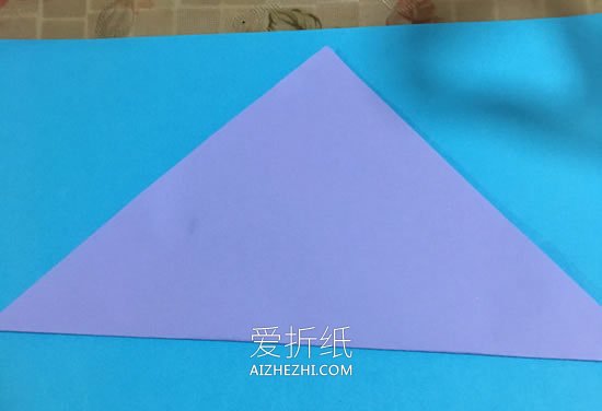 怎么折纸带花蕊完整百合花的折法图解过程- www.aizhezhi.com