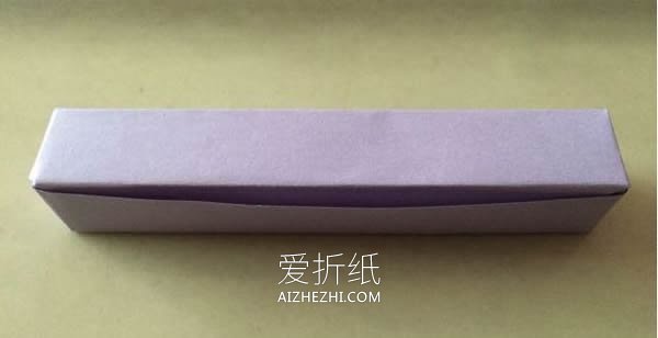 怎么用一张纸折长方形盒子的折法图解- www.aizhezhi.com