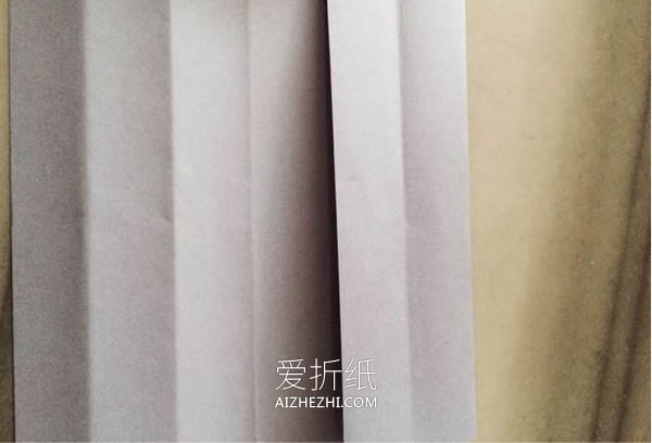 怎么用一张纸折长方形盒子的折法图解- www.aizhezhi.com