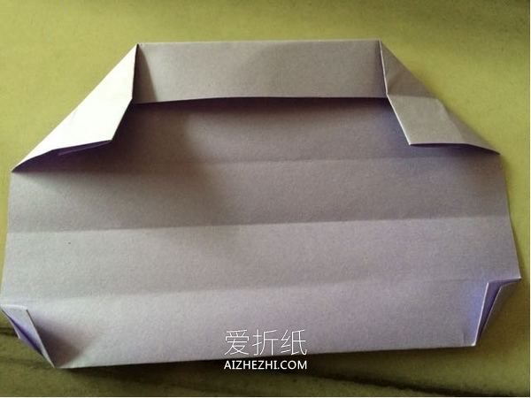 怎么用一张纸折长方形盒子的折法图解- www.aizhezhi.com
