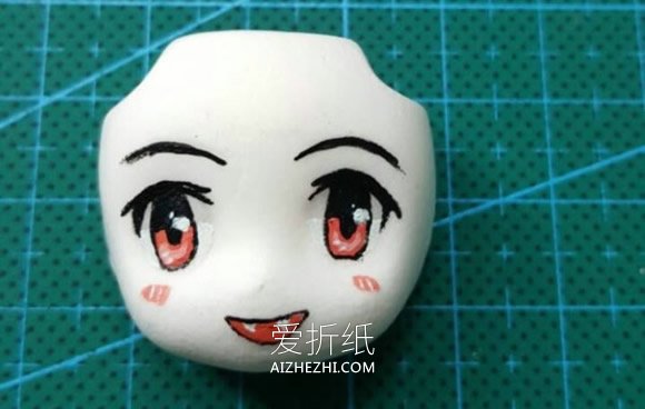 怎么手工做超轻粘土黑暗之女安妮的方法图解- www.aizhezhi.com