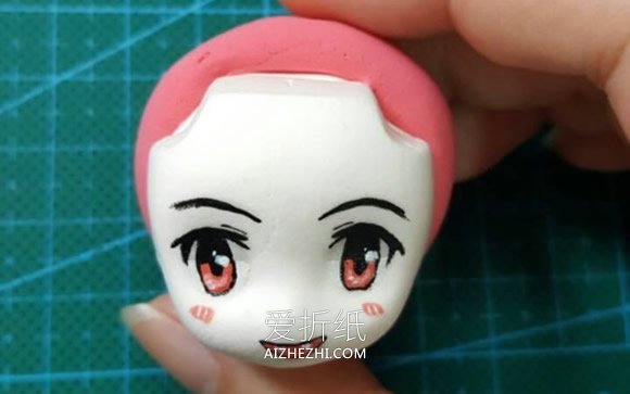 怎么手工做超轻粘土黑暗之女安妮的方法图解- www.aizhezhi.com