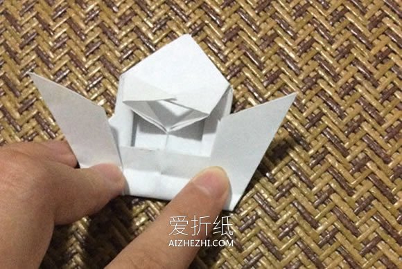 怎么折纸会跳的青蛙的折法图解步骤- www.aizhezhi.com