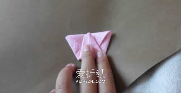 怎么简单折纸棒棒糖的折法步骤图解- www.aizhezhi.com