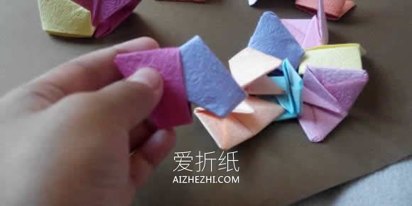 怎么简单折纸棒棒糖的折法步骤图解- www.aizhezhi.com