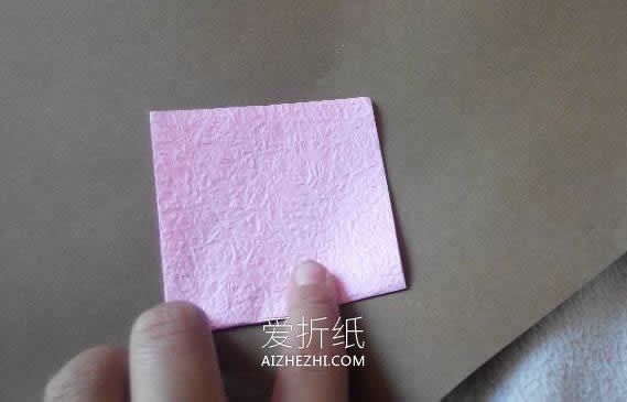 怎么简单折纸棒棒糖的折法步骤图解- www.aizhezhi.com