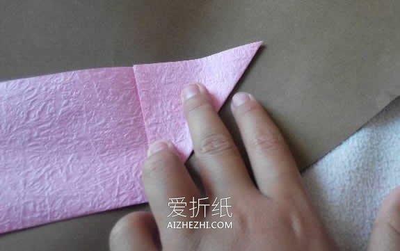 怎么简单折纸棒棒糖的折法步骤图解- www.aizhezhi.com