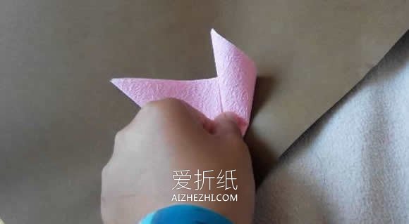 怎么简单折纸棒棒糖的折法步骤图解- www.aizhezhi.com