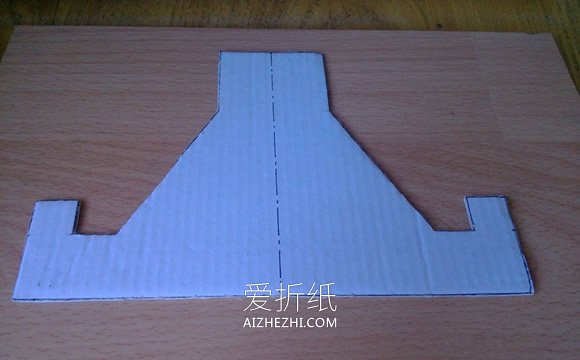 怎么用硬纸板手工制作手机支架的教程- www.aizhezhi.com
