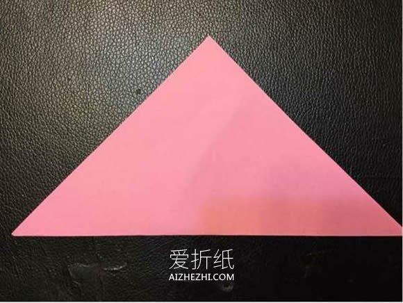 幼儿怎么手工折纸心的折法图解教程- www.aizhezhi.com