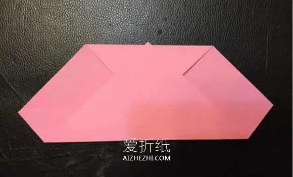 幼儿怎么手工折纸心的折法图解教程- www.aizhezhi.com