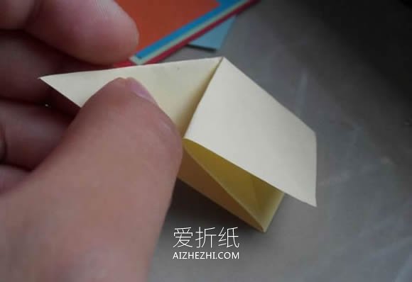 怎么简单折纸小花伞的折法图解教程- www.aizhezhi.com