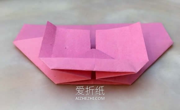 怎么手工折纸心心相印的折法步骤图解- www.aizhezhi.com