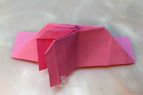 怎么手工折纸心心相印的折法步骤图解- www.aizhezhi.com