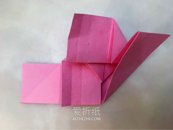怎么手工折纸心心相印的折法步骤图解- www.aizhezhi.com