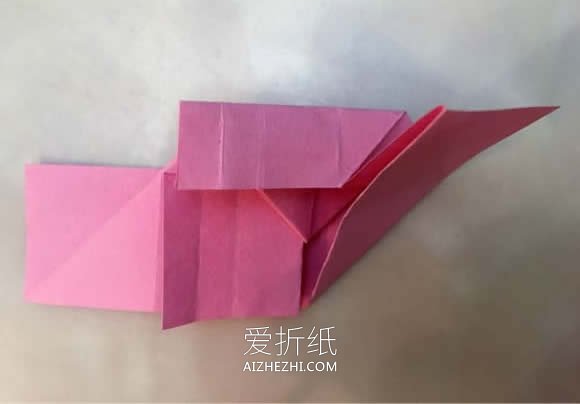 怎么手工折纸心心相印的折法步骤图解- www.aizhezhi.com