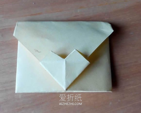 有创意的情人节爱心信封怎么折图解- www.aizhezhi.com