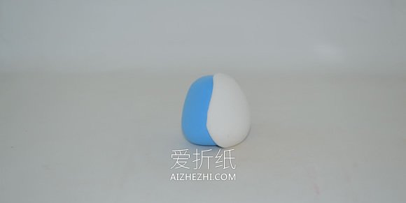 怎么做超轻粘土企鹅的手工制作图解教程- www.aizhezhi.com