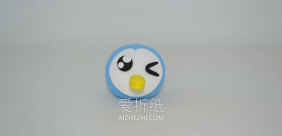 怎么做超轻粘土企鹅的手工制作图解教程- www.aizhezhi.com