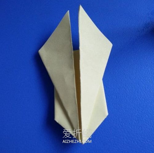 怎么简单折纸中秋节兔子的折法图解步骤- www.aizhezhi.com