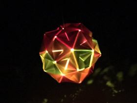 怎么折纸做中秋节花灯的手工制作方法图解