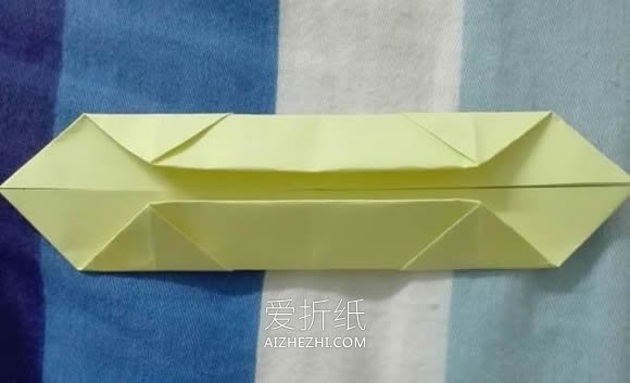 怎么用两张纸折纸小蜻蜓的简单折法图解- www.aizhezhi.com