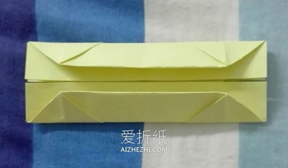 怎么用两张纸折纸小蜻蜓的简单折法图解- www.aizhezhi.com