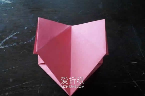 简单卷心玫瑰花怎么折的图解步骤- www.aizhezhi.com