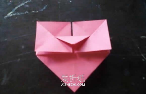 简单卷心玫瑰花怎么折的图解步骤- www.aizhezhi.com