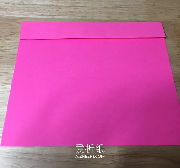怎么简单折纸笔帽的折法图解教程- www.aizhezhi.com