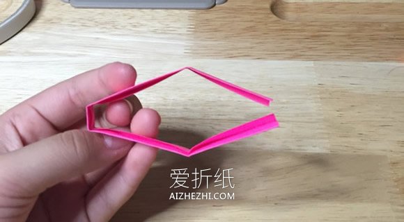 怎么简单折纸笔帽的折法图解教程- www.aizhezhi.com