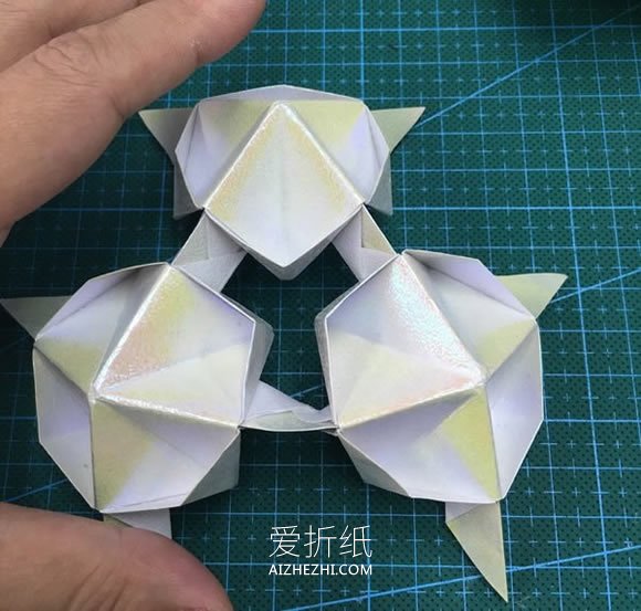 怎么折纸做中秋节花灯的手工制作方法图解- www.aizhezhi.com