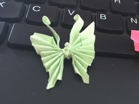 怎么折纸蝴蝶的简单折法图解教程
