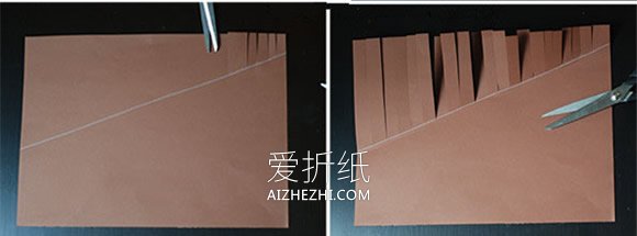 怎么用卡纸手工制作植树节大树的方法教程- www.aizhezhi.com