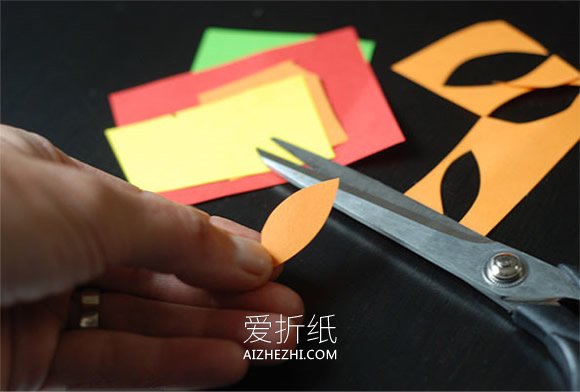 怎么用卡纸手工制作植树节大树的方法教程- www.aizhezhi.com