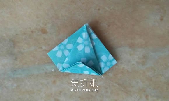 怎么简单折纸小雨伞的折法图解步骤- www.aizhezhi.com