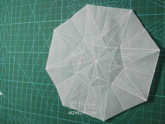 怎么手工折纸复杂立体钻石的折法图解过程- www.aizhezhi.com