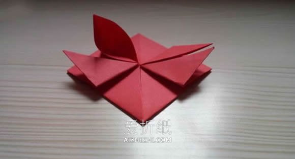 怎么折纸心花怒放的折法过程图解- www.aizhezhi.com