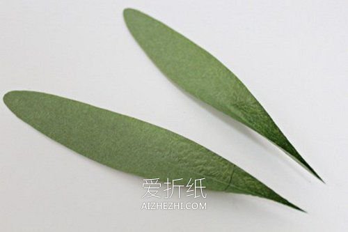 怎么做手揉纸郁金香花的手工教程图解- www.aizhezhi.com