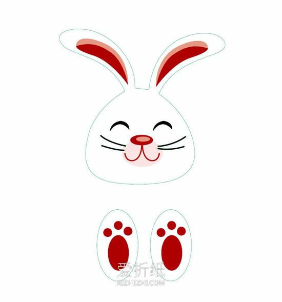 怎么用纸杯做会跳的兔子玩具的方法教程- www.aizhezhi.com