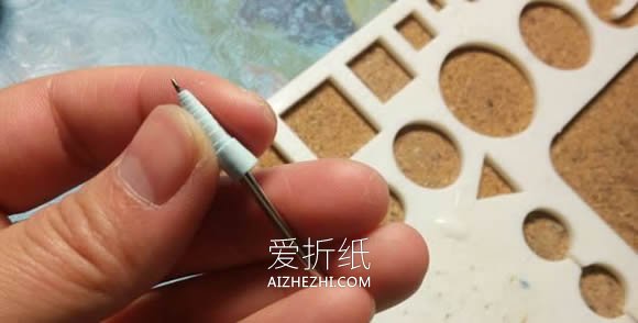 怎么做衍纸茶壶的制作方法图解教程- www.aizhezhi.com