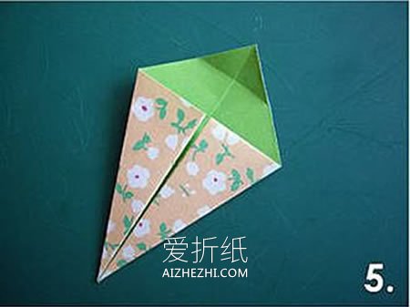 怎么折纸七角星星的折法图解步骤- www.aizhezhi.com