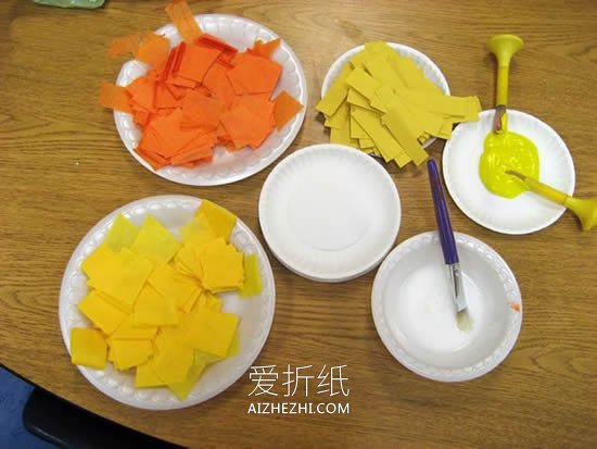 幼儿园怎么做纸盘太阳的制作方法教程- www.aizhezhi.com