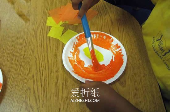 幼儿园怎么做纸盘太阳的制作方法教程- www.aizhezhi.com